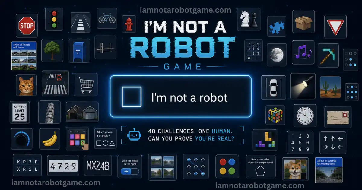 I'm Not a Robot Game complete guide — all 48 levels overview