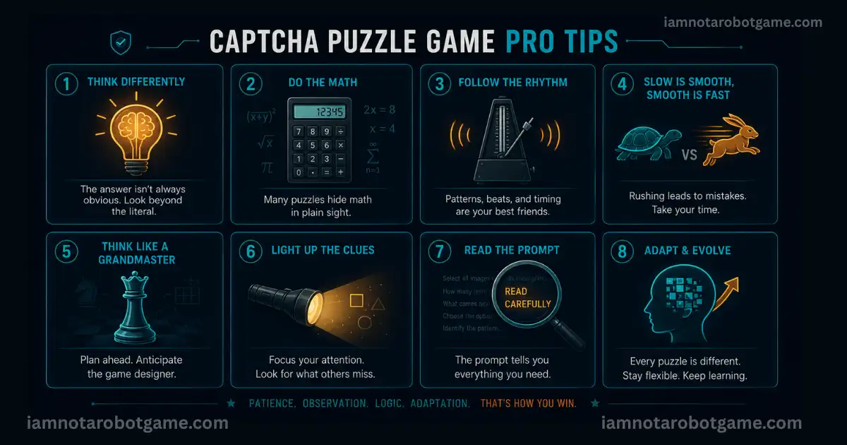 I'm Not a Robot game tips and strategies for all 48 levels