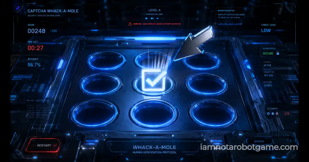 Level 10 Whack-a-Mole Reaction Grid Solution