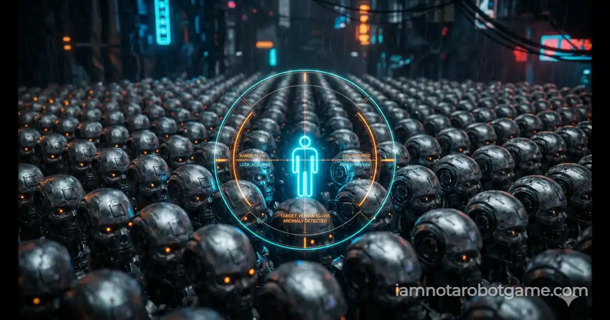 Level 11 Waldo Visual Search Solution in the I'm Not a Robot Game