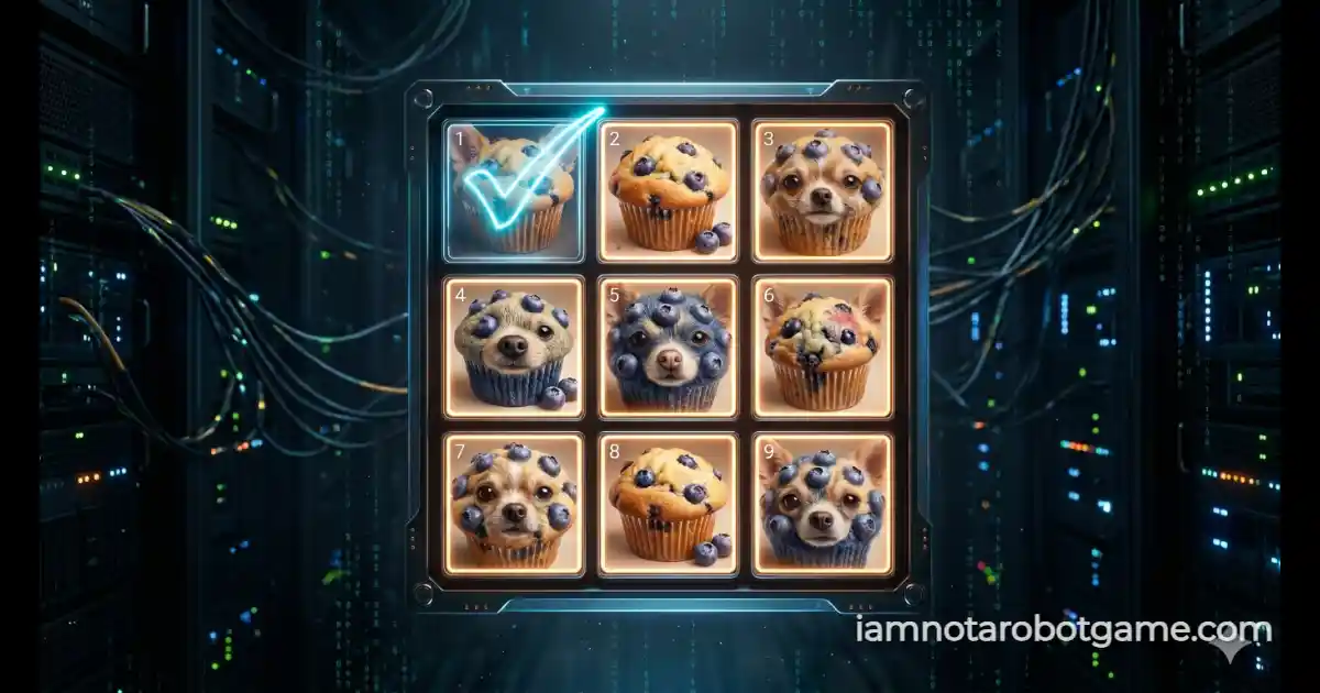 Level 12 Muffins Chihuahua Classification Matrix in the I'm Not a Robot Game