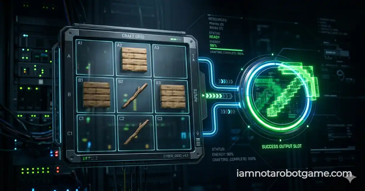 Level 21 Craftcha Logic Puzzle Solution in the I'm Not a Robot Game