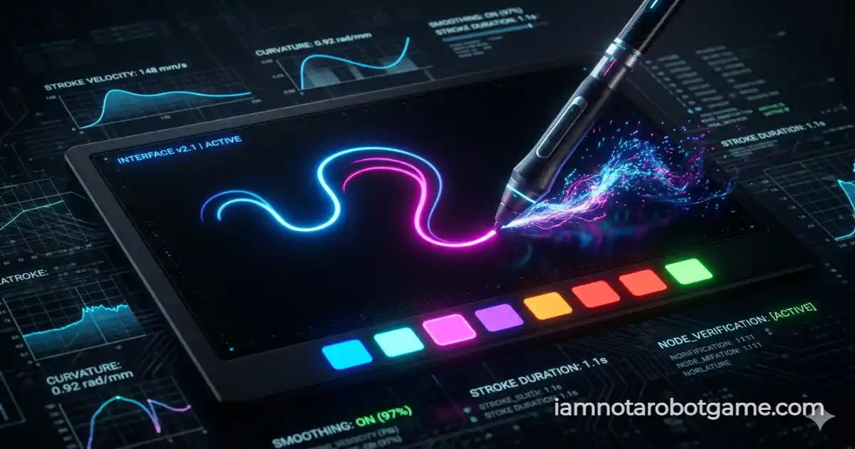 Level 25 Creativity Organic Art Drawing Turing Test Solution