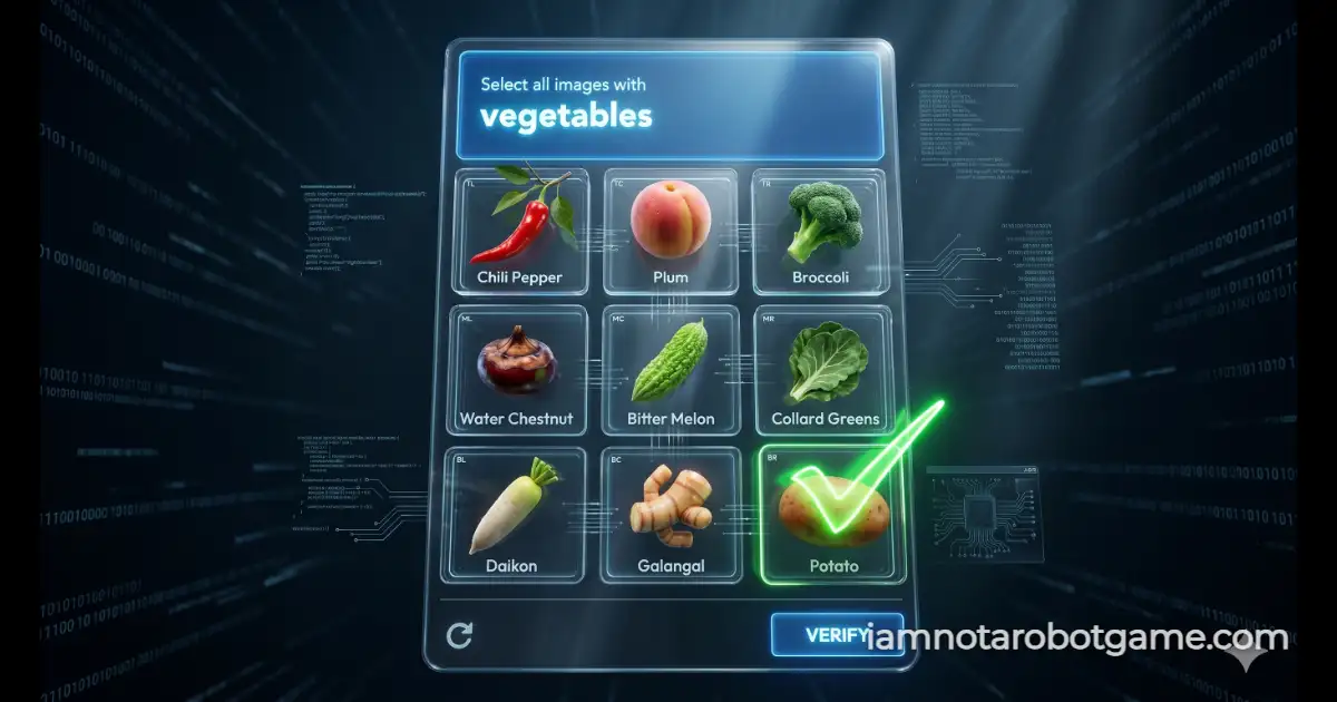 Level 4 Vegetables Botanical Classification Grid Turing Test Solution