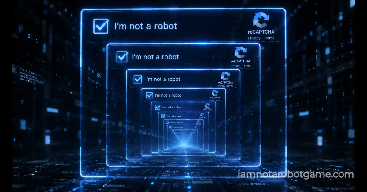 Level 9 Nested Solution in the I'm Not a Robot Game